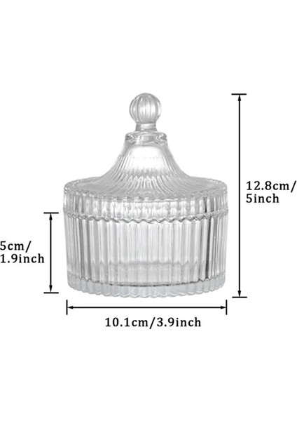 Tenty Cam Şekerlik Lokumluk 10 cm fiyatları