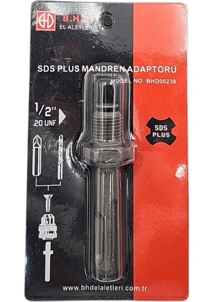 B.h.d BHD00238 1/2 Sds Plus Mandren Adaptörü fırsatları