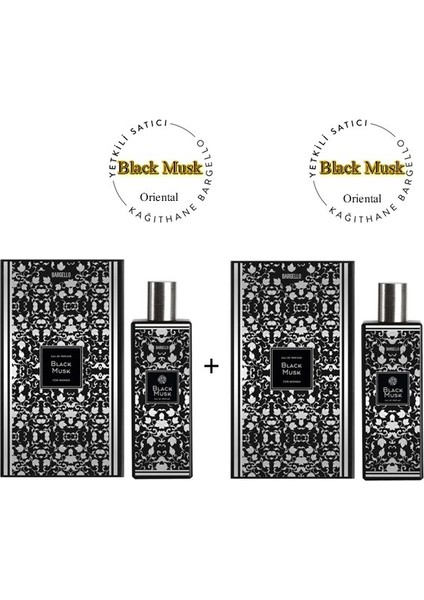 Black Musk + Black Musk Unisex Parfüm Edp Oriental - Mnmsblm2