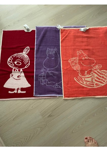 3 Lü Set Koleksiyon Çizgi Desenli %100 Pamuk Yumuşak Dokulu Havlu – Renkli & Tatlı Tasarım, 40X60 Cm, Mükemmel Yumuşaklık ve Şıklık