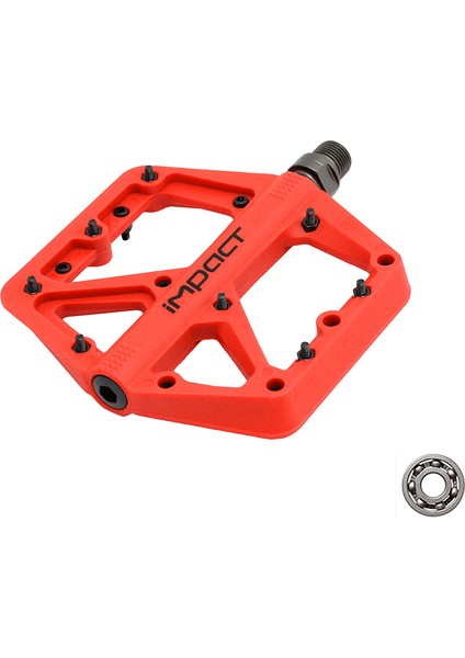 Comp Çivili Pedal – Dayanıklı Plastik, Kompozit Rulmanlı, Turuncu fiyatları