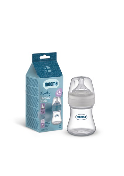 Yumuşak Akışlı 150 ml Bebek Biberonu 0-6 Ay, Şeffaf, Antikolik Özellikli modelleri