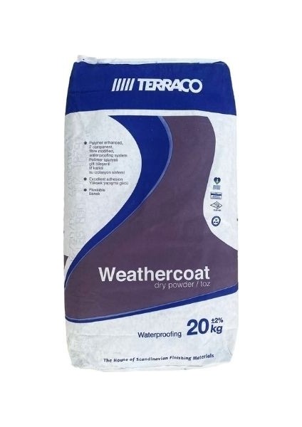 Weathercoat Sublok Yarı Elastik Su Yalıtım Malzemesi Toz Bileşen 20 kg