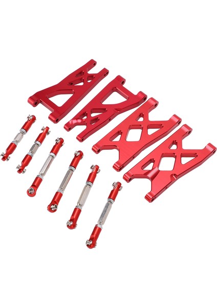 Rc Alüminyum Ön Arka Süspansiyon Kolları ve Çekme Çubuğu Direksiyon Servo Bağlantı Bağlantıları Seti Arrma Senton 1/10 Rc Carred (Yurt Dışından) indirimleri
