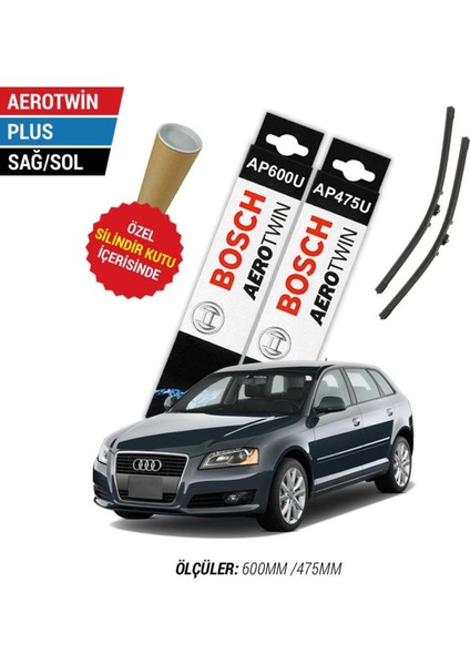 Audi A3 Silecek Takımı (2005-2012) Bosch Aerotwin Plus