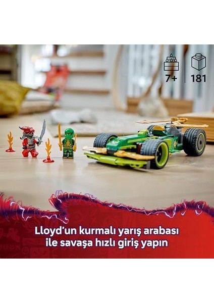 Lloyd Un Çek-Bırak Yarış Arabası 71828-7 Yaş ve Üzeri Çocuklar Için Yaratıcı Oyuncak Yapım Seti, Doğum Günü Hediyesi (181 Parça) fiyatları