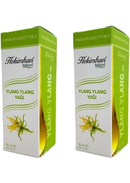 Ylang Ylang Yağı 20 ml 2 Adet