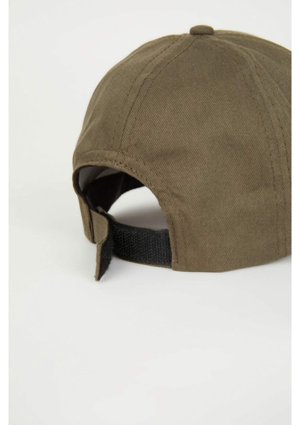 Erkek Çocuk Nakışlı Pamuklu Beyzbol Basketbol Şapkası