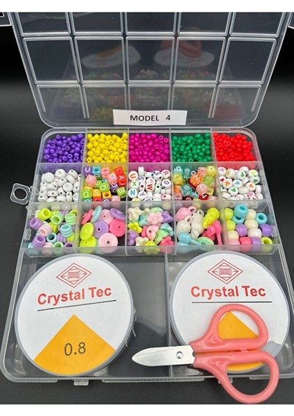 Hobi Başlangıç Takı Yapım Seti Harf Boncuk Set