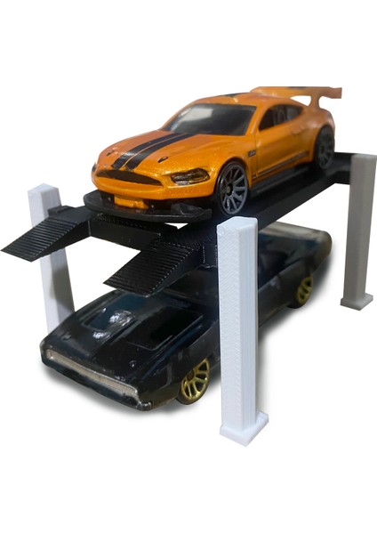 1:64 Araç Hobi Garajı Diecast Dioroma Araç Lifti Model Araçlar