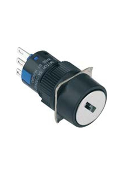 16MM Anahtarlı Butonlar (Key Switch) 0-1