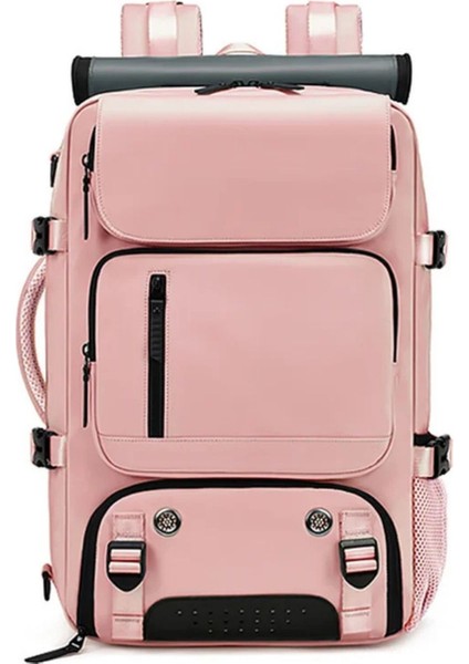 Çok Fonksiyonlu Su Geçirmez, Ayakkabı Bölmeli Spor, Seyahat Sırt Çantası Pembe fiyatları