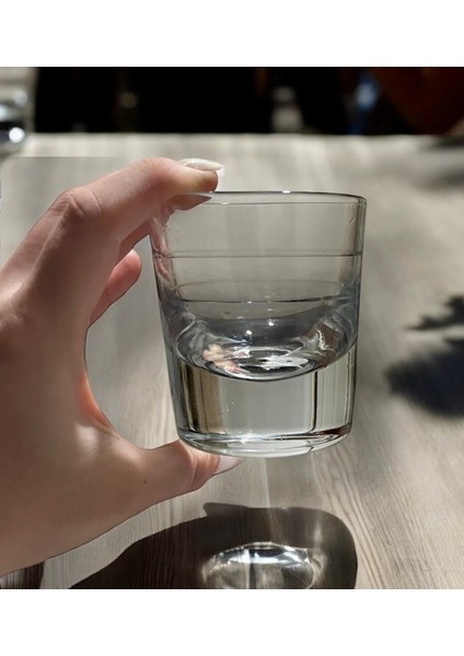 Lüks Ölçekli Viski Bardağı 2'li – Premium-Kalın Cam -El Imalatı modelleri
