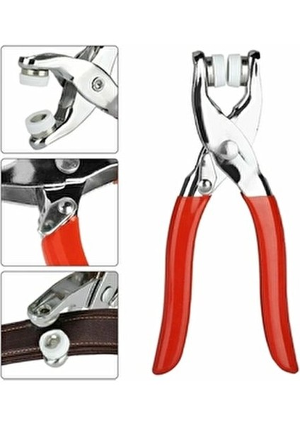 Metalik 9.5 mm Metal Çıt Çıt, El Pensesi, Set-Saklama Kutusu , Gömlek ve Bebe Çıtçıt Montaj Seti 2 indirimleri