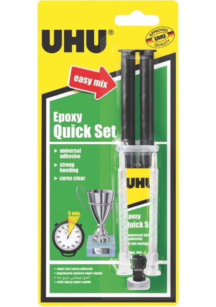 Epoxy Quıck Set Kolay Karısım Sırınga