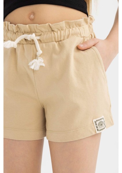 Kız Çocuk Beli Bağcıklı Şort A2455A824HS