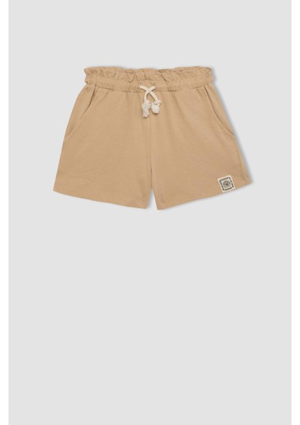 Kız Çocuk Beli Bağcıklı Şort A2455A824HS