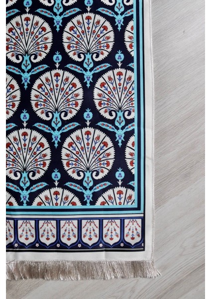 Keseli Ipek Dokulu Seccade S1001 Mavi fırsatları