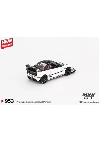 953 Mazda Az-1 Liberty Walk LB40 White 2024 Tokyo Auto Salon 1/64 Model Araba fiyatları