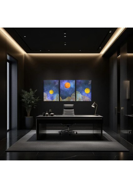 :temperli Cam Üçlü Set Tablo, Tablo, Üçlü Tablo, Uv Baskı, Cam Tablo, 3’lü Set, CUT012 fırsatları