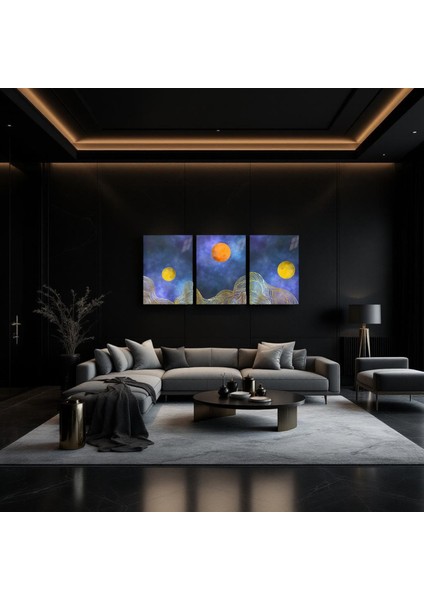 :temperli Cam Üçlü Set Tablo, Tablo, Üçlü Tablo, Uv Baskı, Cam Tablo, 3’lü Set, CUT012 indirimleri