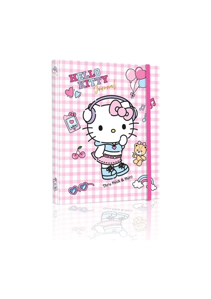 Victorias Journals Hello Kitty 16.5X23.5 Sert Kap.gizlispiralli Planlayıcı Günlük 524-1816