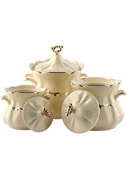 Lucky Art Palace 3lu Bone Serisi Kavanoz Seti fiyatları