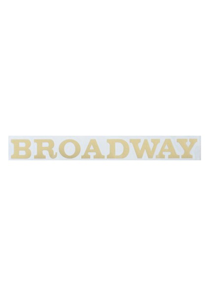 Broadway Kağıt Yazı Eski Model Bal Köpüğü fiyatları