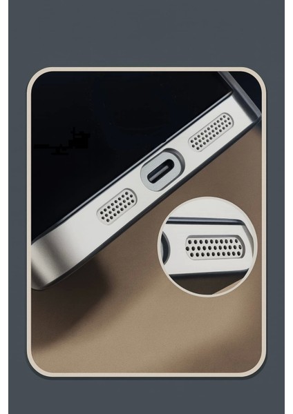 Iphone 13 Pro Kılıf Kamera Korumalı Magsafe Colourl Gümüş fiyatları