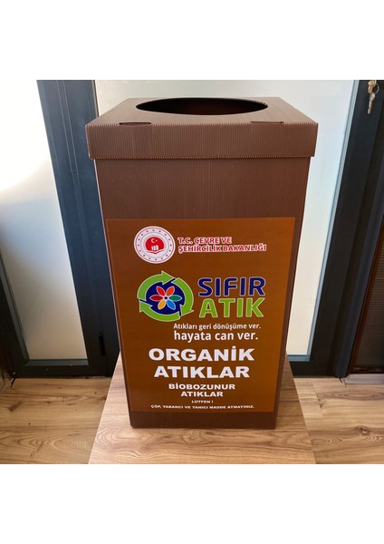 Izge Sıfır Atık Kutusu Kahverengi 2'li Paket (2 Adet)