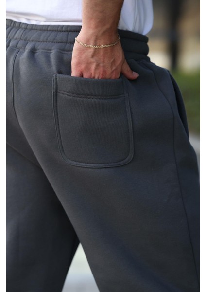 Füme Rahat Kesim Paçası Lastikli Erkek Eşofman Altı E6579 indirimleri