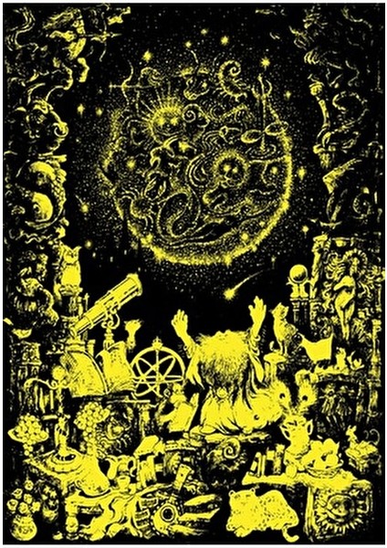 Puzzle Neon Astroloji 1000 Parça Kağıt Puzzle Eğlenceli Zorluk Seviyesi Yetişkinler için indirimleri