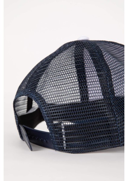 Erkek Baskılı Dokuma Beyzbol Basketbol Şapkası