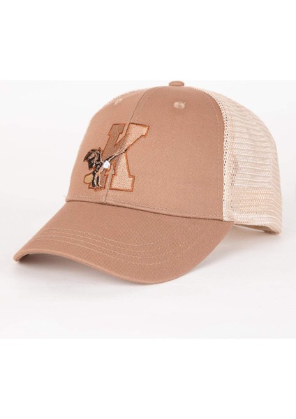 Erkek Dokuma Beyzbol Basketbol Şapkası B8019AX24SM
