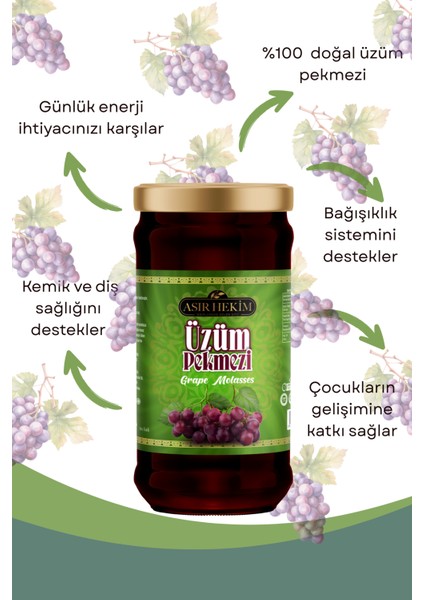 Üzüm Pekmezi Doğal 640 gr fiyatları