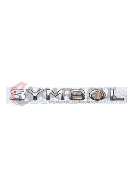 Symbol Yeni Model Bagaj Yazı