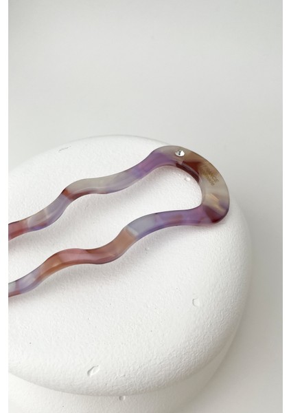 France-Handmade Tek Taşlı Kemik Saç Topuz Tokası (11 Cm) fiyatları