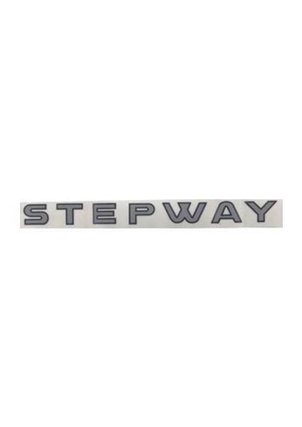 Kağıt Yazı Stepway (Gri) fiyatları