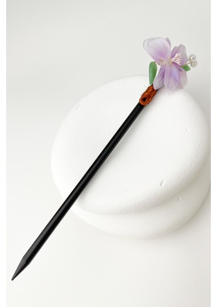 Çiçek Desenli Tasarım Çubuk Topuz TOKASI(18CM) modelleri