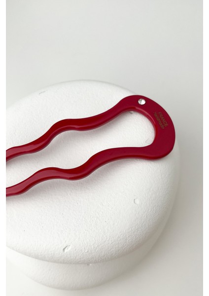 France-Handmade Tek Taşlı Kemik Saç Topuz Tokası (11 Cm) fiyatları