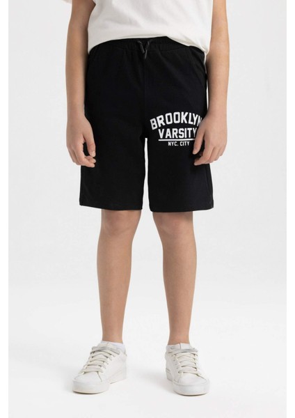 Erkek Çocuk Baskılı Şort B5870A824SM