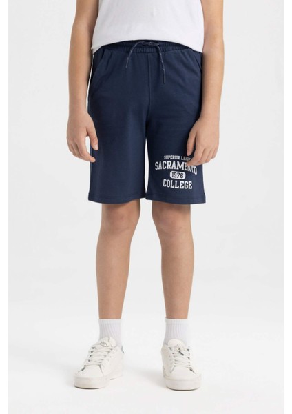 Erkek Çocuk Baskılı Şort B5870A824SM