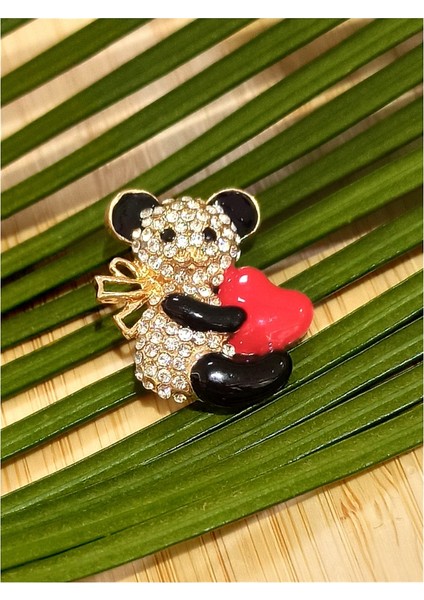 Ayıcık Figürlü Broş