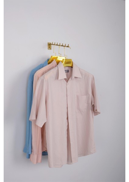 Duvara Monte Eğri Gold Tel Baston