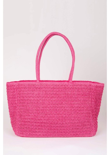 Kadın Hasır Omuz Çantası B9076AXNS