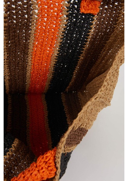 Kadın Hasır Omuz Çantası B9058AXNS