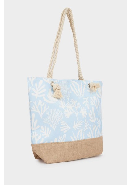 Kadın Hasır Omuz Çantası B9063AXNS