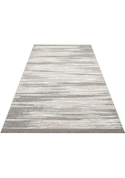 Motto Mot 01 Gri Beyaz - Yumuşak Dokulu Modern Halı fırsatları