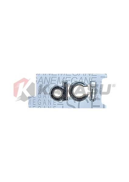 Megane 3 Fluence Clio 4 Dci Arka Bagaj Yazı