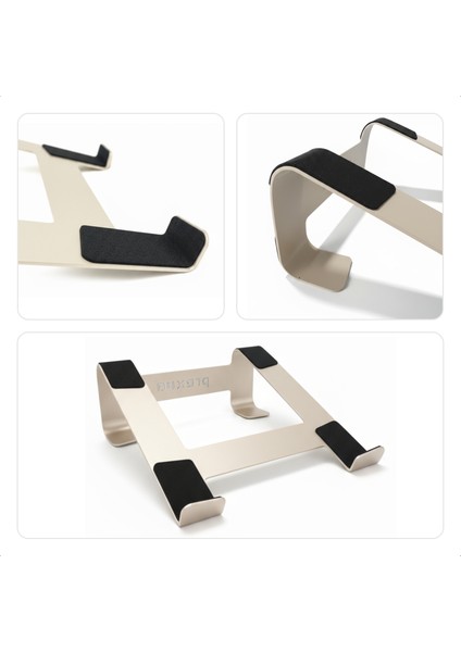 Fixer Laptop Standı - Notebook Yükseltici Altlık - Metal - Gold - FXR4025GL fiyatları